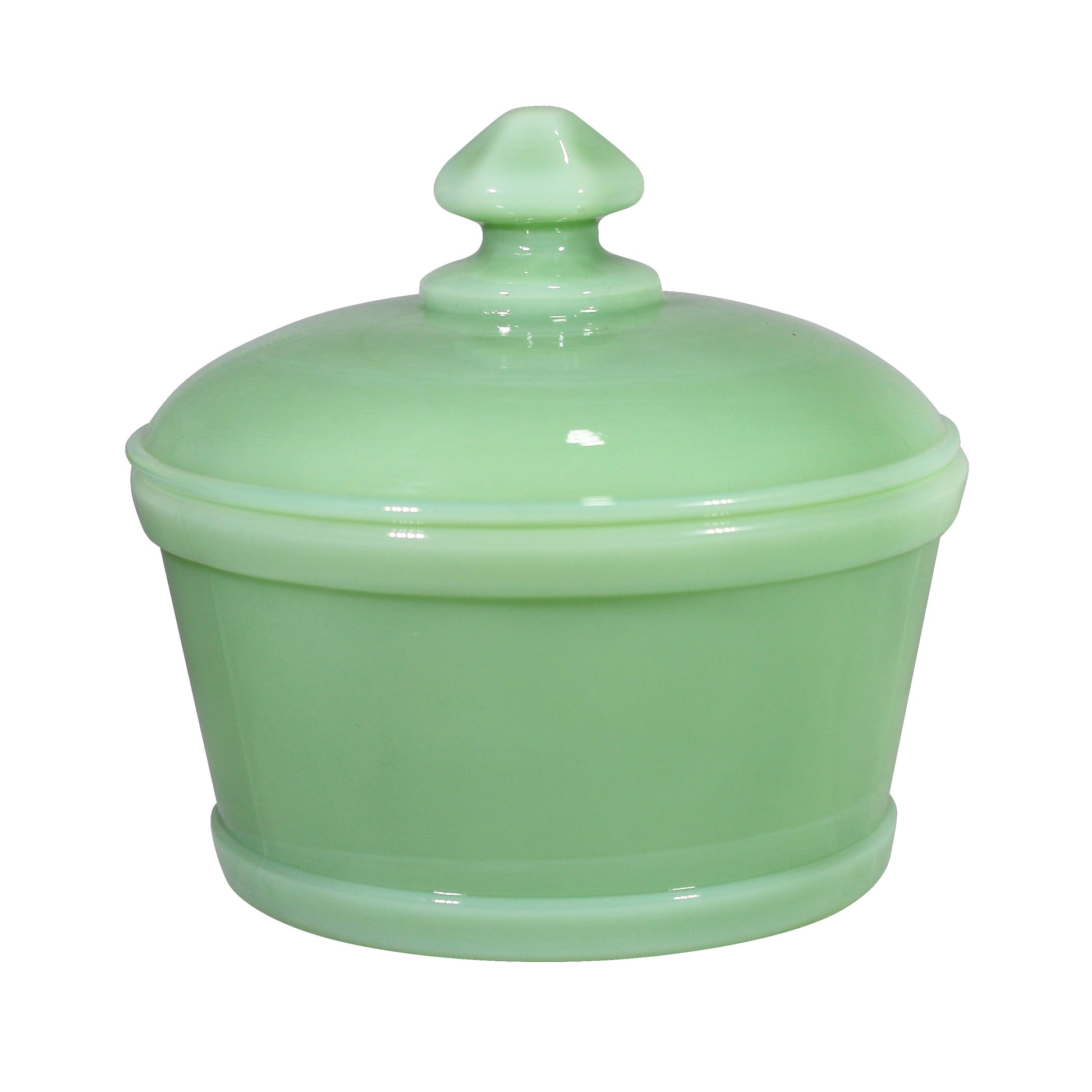 Mosser Butter Dish YOUR Choice of Color, Jadeite, Milk Glass, Grey Marble or Georgian Blue Great Covered Sugar Bowl