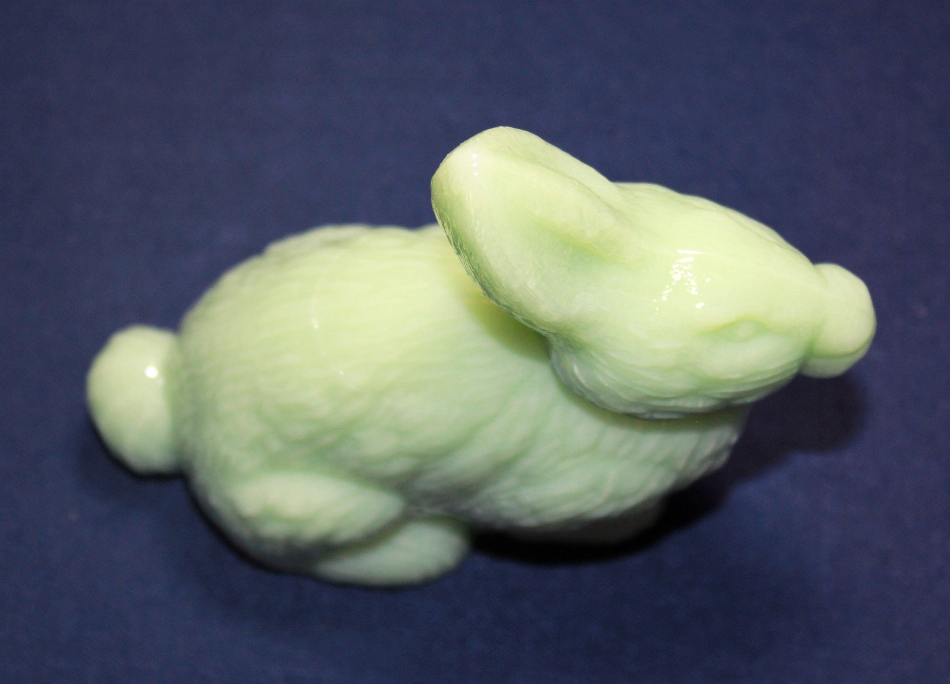 Mosser Standing Rabbit, Your CHOICE of Jadeite, Milk Glass or Pink Bunny or Rabbit 5-1/4" High 4-3/4" Long